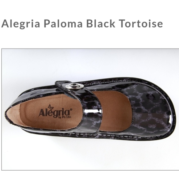 ALEGRIA PALOMA BLACK TORTOISE Size 9.5 - Picture 5 of 13